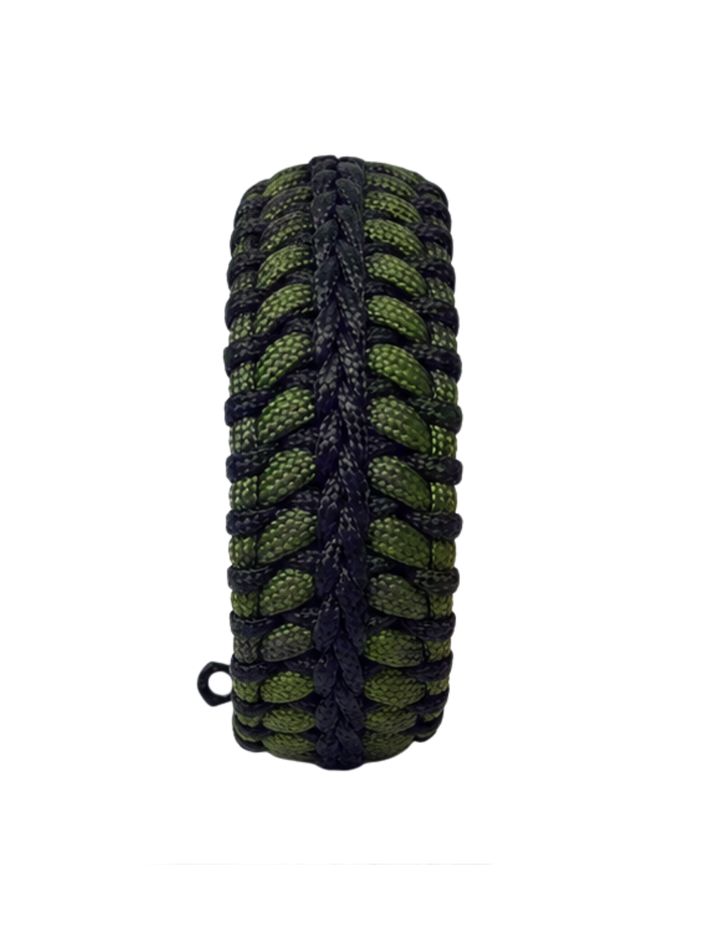 Tactical King Cobra Paracord Survival Bracelet – Olive Drab & Matte Black | Wide Heavy-Duty EDC