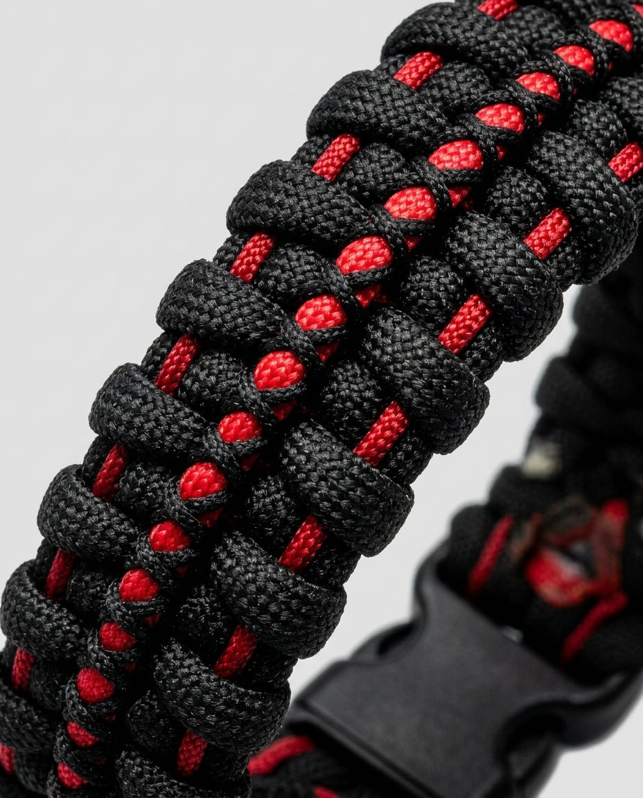 Paracord Bracelet — Weave Detail | Generated by Modelize